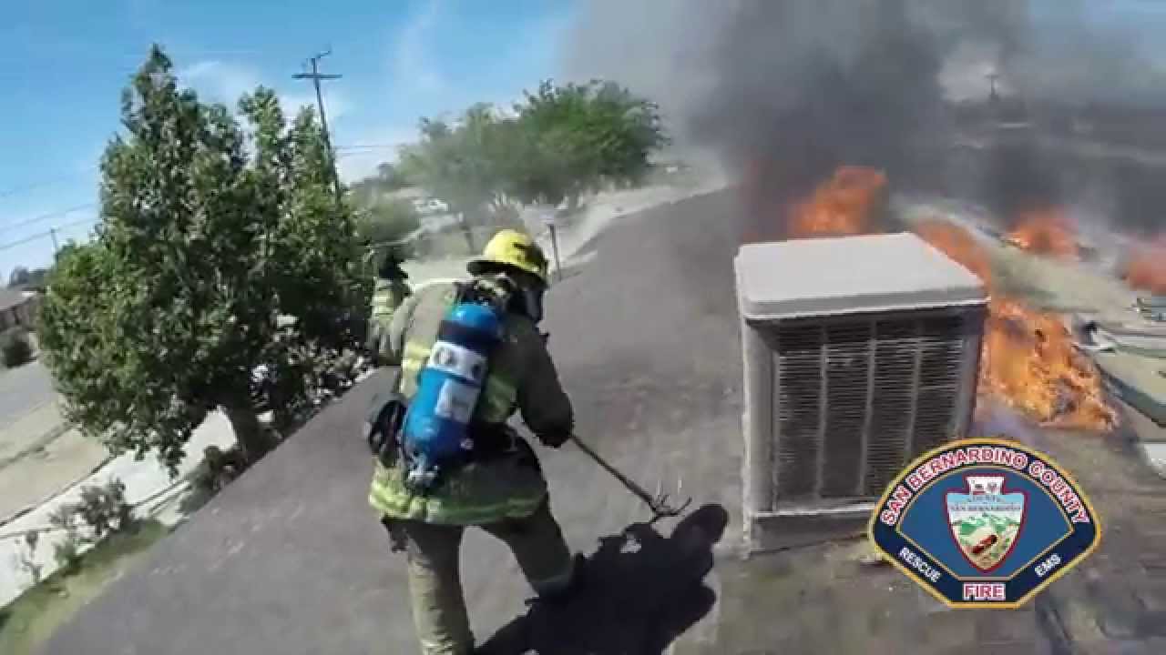 SBCoFD Structure Fire Division 3 City of Victorville Condor Road.