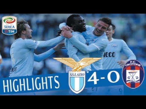 Lazio - Crotone 4-0 - Highlights - Giornata 18 - Serie A TIM 2017/18