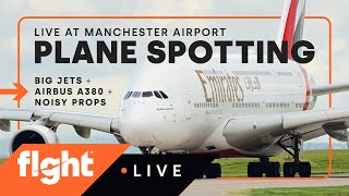 LIVE Plane spotting at Manchester Airport - 05/06/24