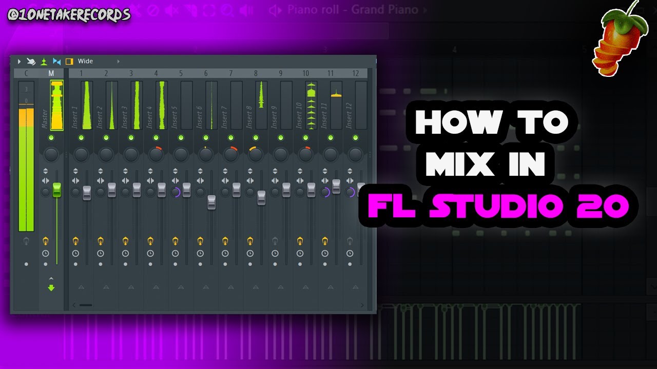 HOW TO MIX BEATS IN FL STUDIO 20 - YouTube