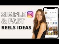 Simple Instagram Reels Ideas (that Don't Take Lots of Time! ⏰)