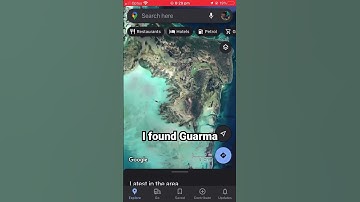 I found Guarma from RDR2 In Google Maps