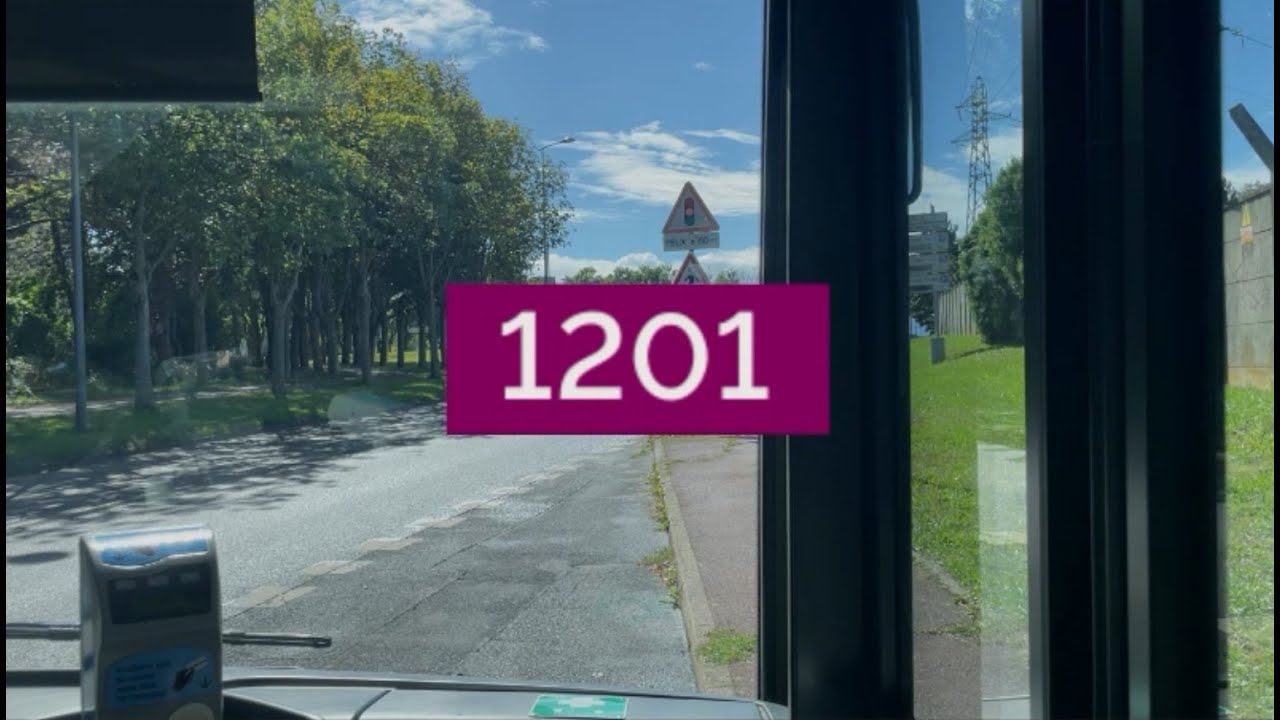 Ligne 1201 - Cergy-Pontoise - De Jules Verne à Gare de Pontoise Canrobert