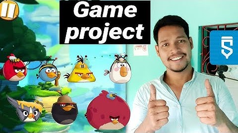 Bird game project in sketchware #AndroidAppdeveloper #sketchware #Aauraparti