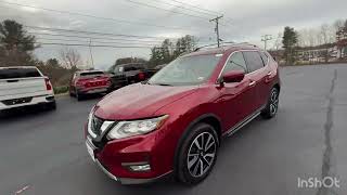 Carfive Red 2019 Nissan Rogue Sl Suv - Awd - Gasoline - 5 Penger.