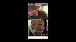 diddy partying with tiffany haddish on instagram live