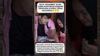 Ricis sampai nangis nahan Ryan biar gak kerja😭😭 #riaricis #teukuryan #trendingshorts #youtubeshort