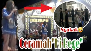 Gokil🤣Ceramah 'Ki Rege'Acara Tafarukan santri Alhuda solok jengkol