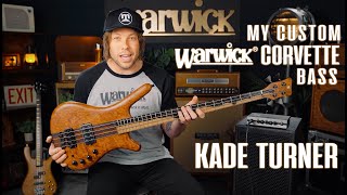 New Bass - My 2023 Custom Warwick Corvette - Kade Turner