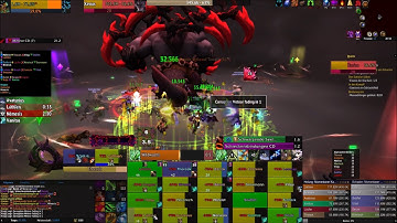 Play vs Xavius Mythic - Resto Druid PoV