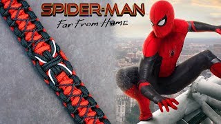 Spider-Man Far From Home Bracelet Tutorial | Spider Stitch Cobra Paracord Bracelet