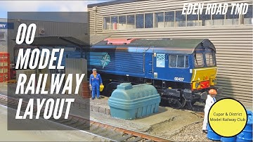 Eden Road TMD - OO Scale Model Railway layout.
