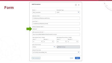 AAI: Configuring the IWSz Connector