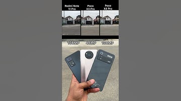 Poco X4 Pro vs Poco X3 Pro vs Redmi Note 11 Pro Camera Comparison