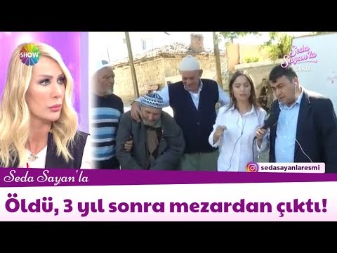 Öldü, 3 yıl sonra mezardan çıktı!