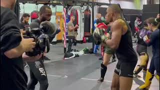 Leon Edwards and Akonne Wanliss sparring for massive fights at UFC 296 and Oktagon 48