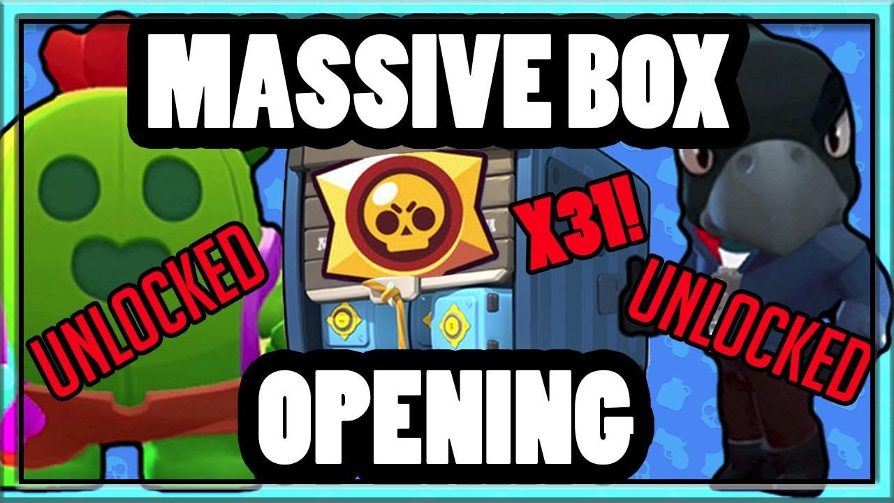 Brawl Stars MASSIVE BIG BOX OPENING Unlocking Legendary SPIKE and CROW Shooting For Tara Super Rare