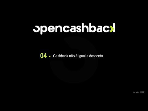 Cashback não é igual a desconto