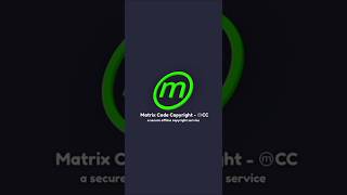 Step One: Register an image for copyright protection under Matrix Code Copyright (ⓜCC).