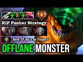 HOW TO OFFLANE TIDEHUNTER 24Min GG Crazy Tank 100% Pure IMBA Ravage Vs Super Rat Strategy DotA 2