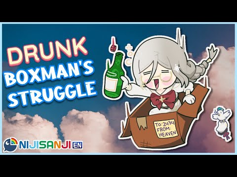 【DRUNK BOXMAN'S STRUGGLE】angel suffering part 2: electric boogaloo【NIJISANJI EN | Aia Amare 】