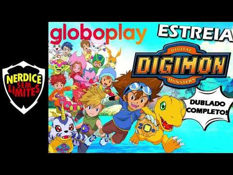 Box Dvd Anime Digimon Adventure Dublado Completo