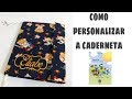 Como encapar/restaurar caderneta de vacina / DIY