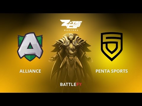 Alliance vs PENTA Sports, Game 2, Zotac Cup Masters, EU Qualifier