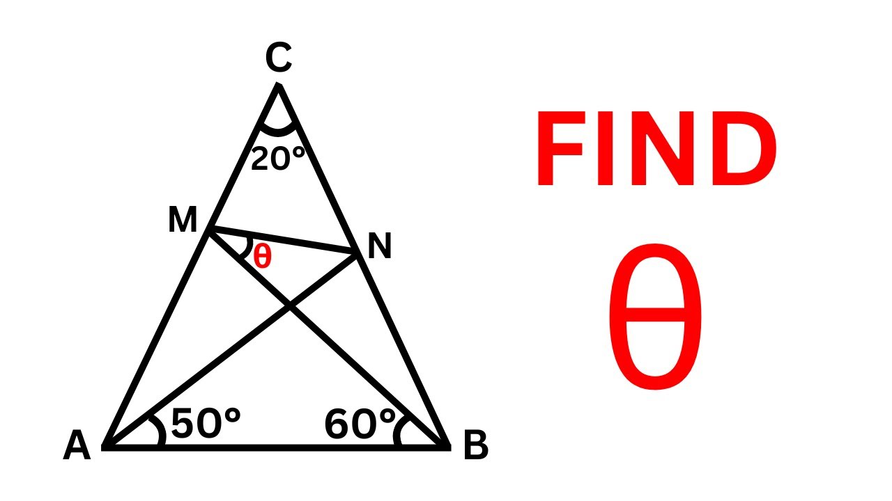 Angle Chasing Problem - Moscow 1952 | A Nice Geometry Challenge - YouTube