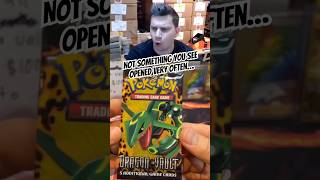 RARELY opened pack! Dragon Vault! #pokemon #opening #reaction #pokemontcg #fyp #tcg #dragon #cards