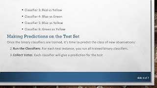 Understanding the One-vs-One Method for Multiclass Classification