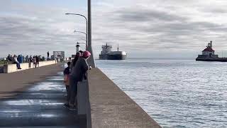 H Lee White arriving in Duluth. 10/4/21