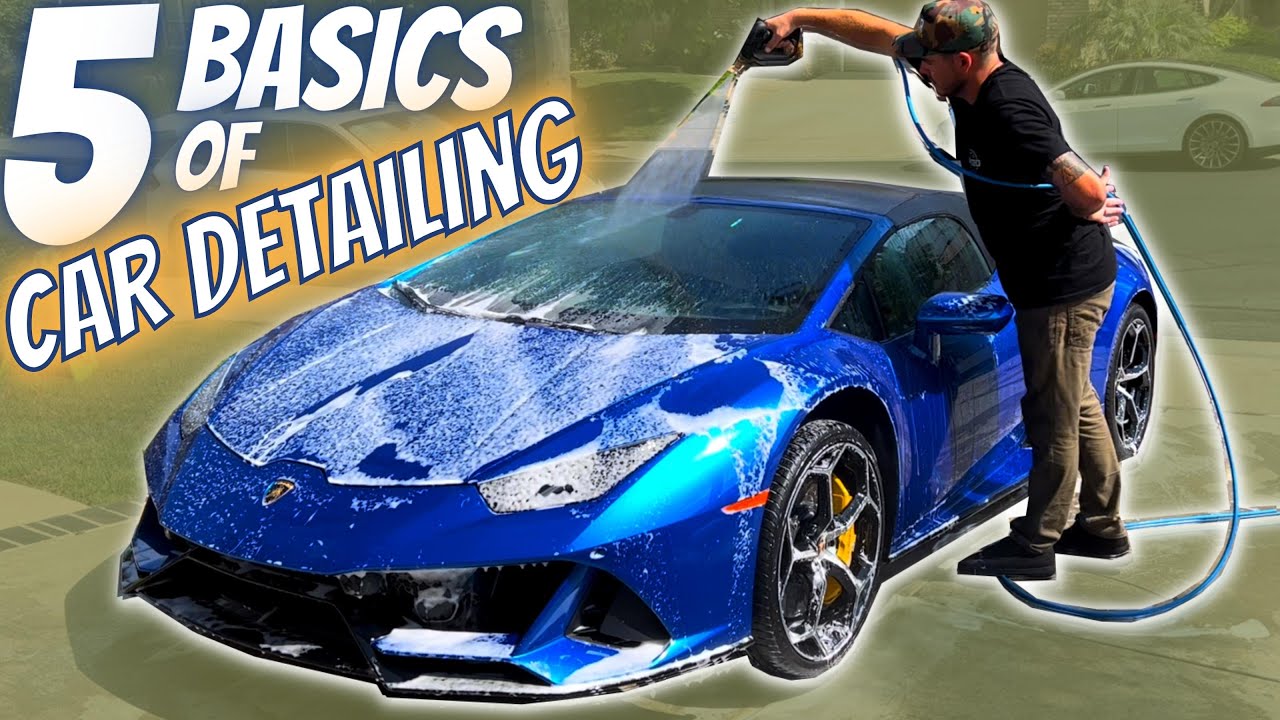 BASICS OF CAR DETAILING  5 Car Wash Tips and Tricks for best results