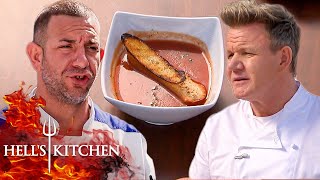 Bret Serves Soup Made From Canned Tomatoes | Hell's Kitchen