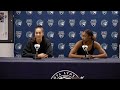 "We Just Have To Focus On The Next Game" | Nikolina Milic & Diamond Miller Postgame Sound | 07.09.23