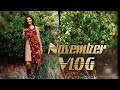 Уютный ноябрь.🍁 Винтажное платье. Турецкое блюдо из цветков тыквы.🏵️