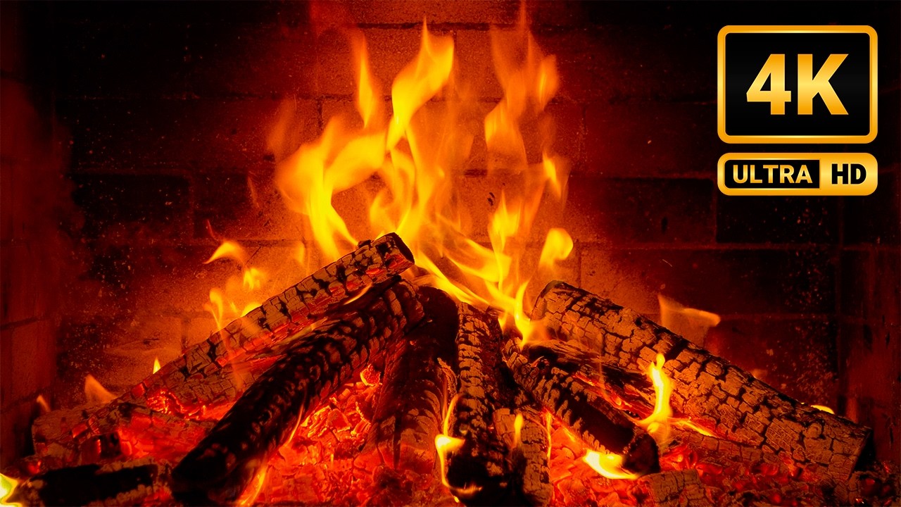 A Perfect Weekend Night Fireplace | Soothing Jazz Music mixed with Crackling Logs for Better Sleep