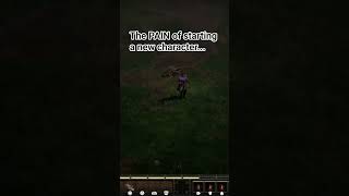 The PAIN of starting a new character in Diablo II #diablo #diablo2 #diablo4 #diabloimmortal