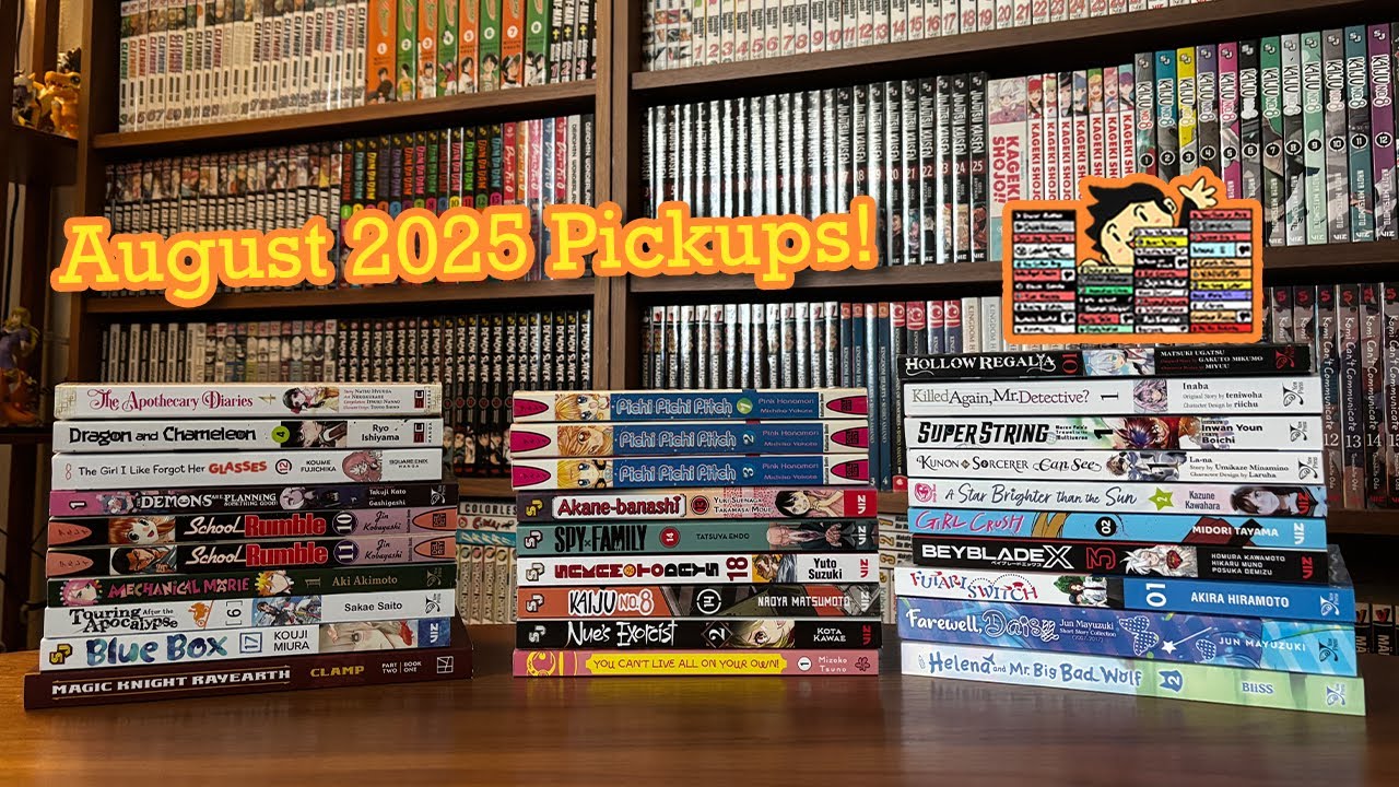 30+ BIG MANGA HAUL - August 2025 Pickups!