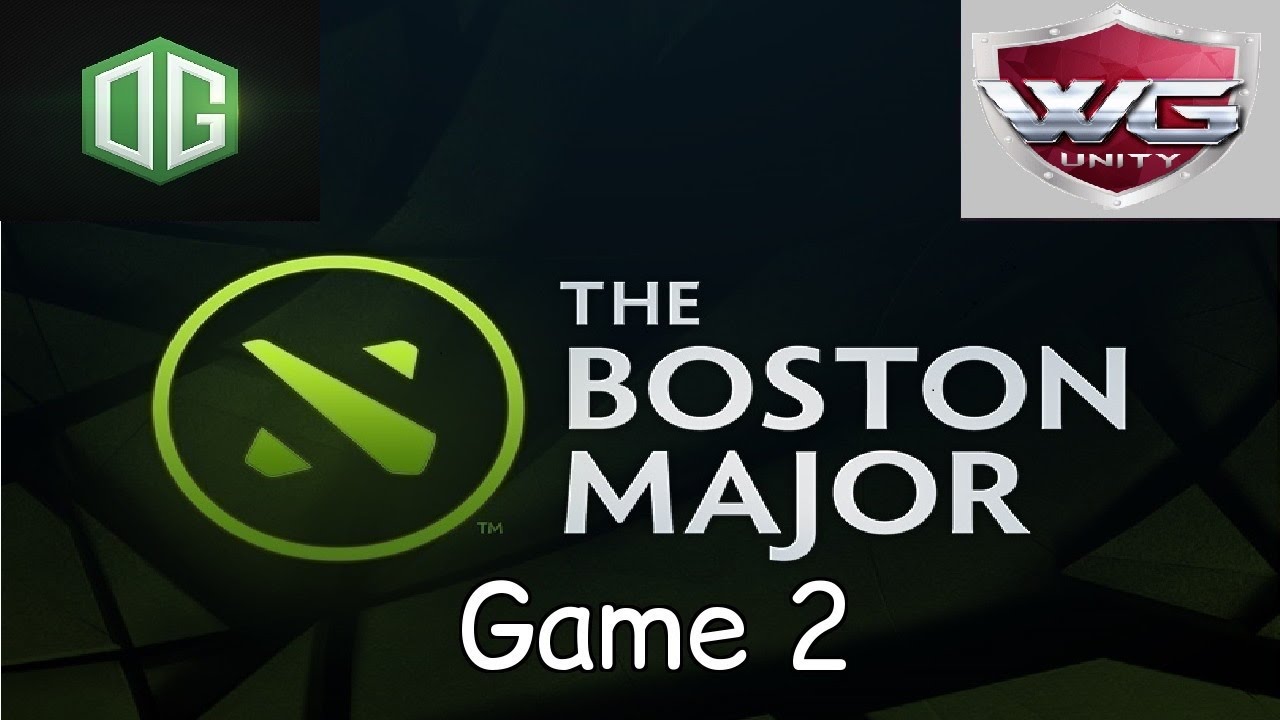 OG vs WG.Unity - Game 2 - Boston Major - QF Ro8 - Highlights