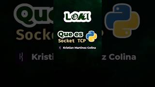 Que Socket TCP en Python explicado con Loki #tutorialpython