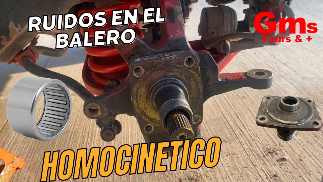 ELIMINANDO RUIDO DEL BALERO HOMOCINETICO EN LA TRACKER 2000