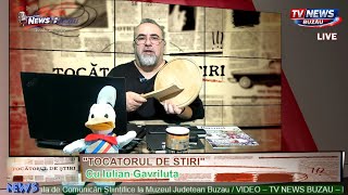 LIVE - TV NEWS BUZAU - TOCATORUL DE STIRI, cu Iulian Gavriluta. Azi despre Ziua Muncii, Inceputul Sf