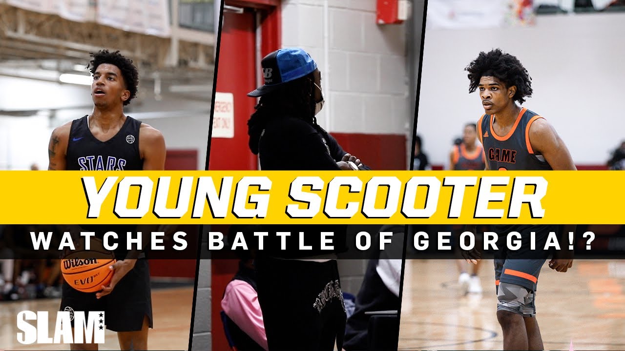 Young Scooter watches BATTLE of Georgia!? 🤩 Scoot Henderson 🆚 Dillon Hunter!