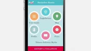 Smokefree Russia Overview of the application. screenshot 2