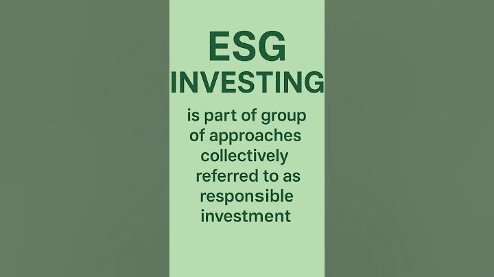 ESG investing = Responsible investing 🌍💰 Know the difference! #LetsLearnESG #ESG