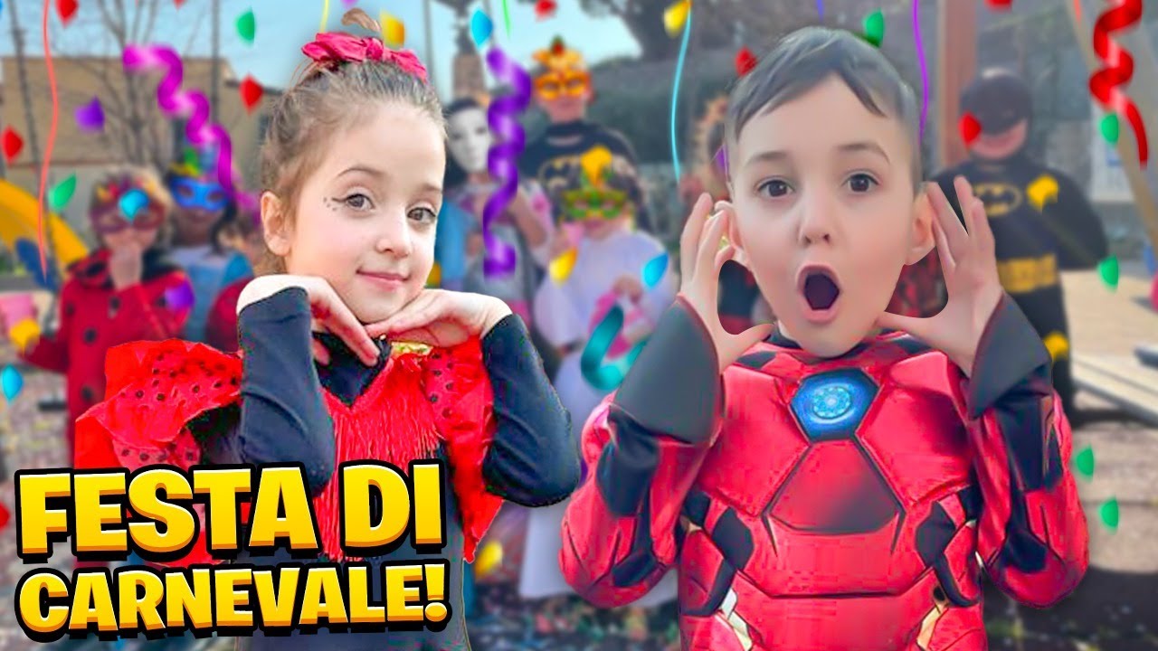 VLOG! ANDIAMO ALLA FESTA DEL NOSTRO CARNEVALE AL PARCO GIOCHI CON FIGLIODIEGO! #mgfc