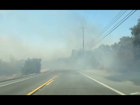 Bond Fire sweeps through Southern California canyon, residents flee