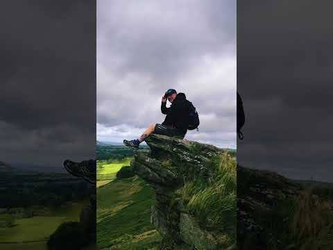 Windy Morning Walk Around The Roaches & Luds Church #walking #UK #hiking #peakdistrict #outdoors