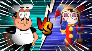 Peppino VS Pomni Sprite Animation